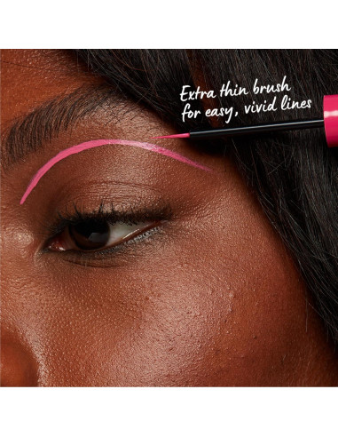 Delineador Líquido Vivid Brights NYX Verde Fantasma 1.77 ml