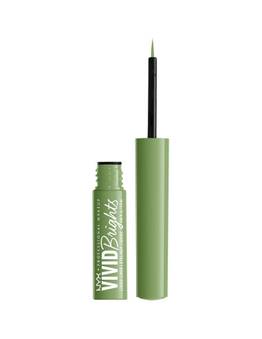 Delineador Líquido Vivid Brights NYX Verde Fantasma 1.77 ml