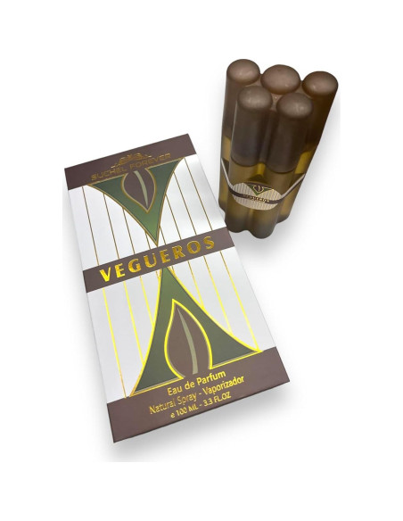 Vegueros Eau de Parfum Hombre 100ml - Fragancia Amaderada
