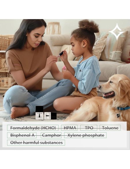 Esmalte de Uñas Base y Top Coat MRV 2 en 1 Secado Rápido