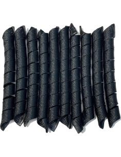 40 Rulos de Pelo Espiral Sin Calor MC-MAGIC CURLER 55.88 cm 2