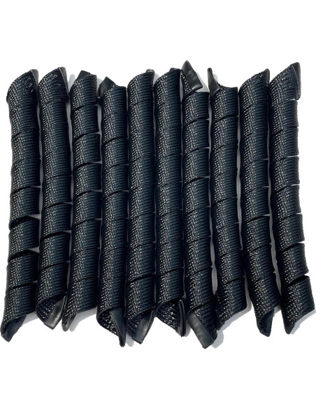 40 Rulos de Pelo Espiral Sin Calor MC-MAGIC CURLER 55.88 cm