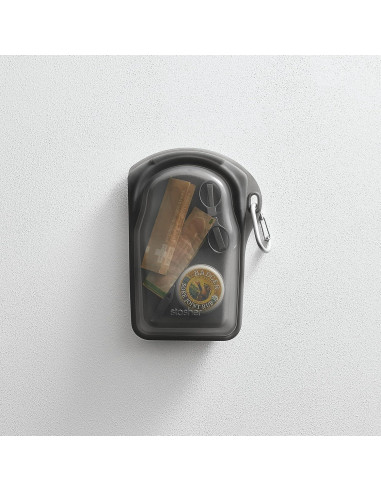 Bolsa Go Stasher Negra Talla Única Silicona 532ml
