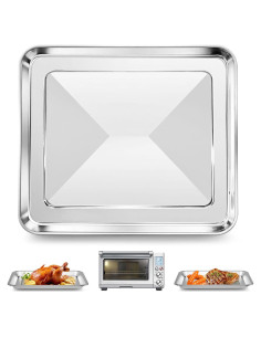 Bandeja para Horno Tostador GCQ 30.5 cm Acero Grado Alimenticio