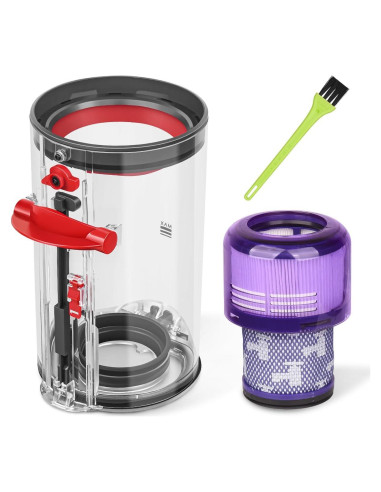 Cubo de Polvo y Filtro para Aspiradora Dyson V11 V15 DrRobor