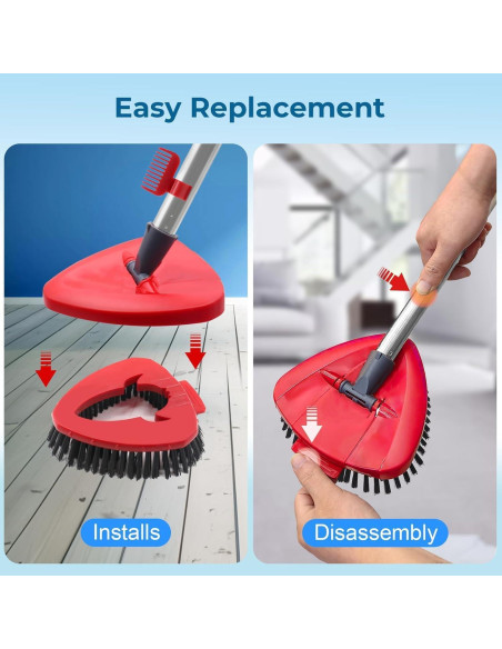 Cabezal de Repuesto Mop Giratorio WAKAYOYO 2 Recargas Microfibra