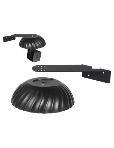 Soporte de Pared LONNKY con Cubierta Impermeable para WYZE Cam Pan V3 - Negro