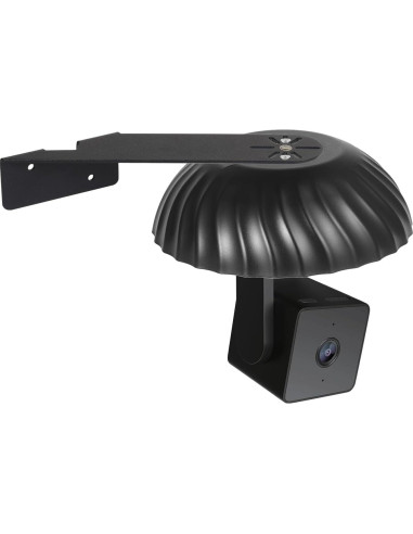 Soporte de Pared LONNKY con Cubierta Impermeable para WYZE Cam Pan V3 - Negro