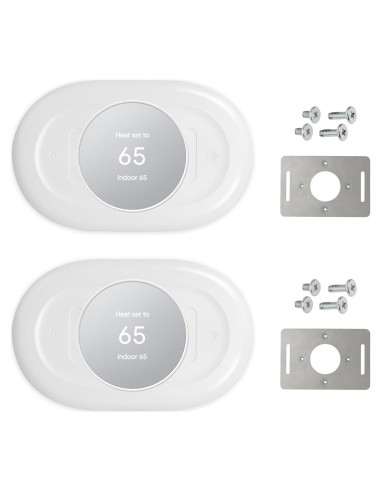 Accesorios para Termostato Nest Pokin - Cubierta de Pared Blanca