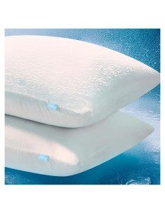Conjunto 2 Fundas Almohada Refrigerantes Queen CoolSpan