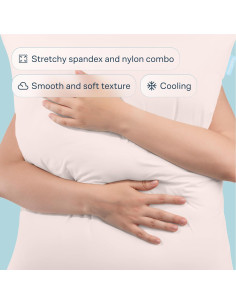 Conjunto 2 Fundas Almohada Refrigerantes Queen CoolSpan 2