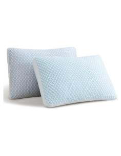 Juego de 2 almohadas hipoalergénicas Alkyonos tamaño Queen