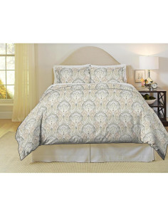 Juego de Sábanas Queen Pointehaven 4 Piezas Algodón Percale 2