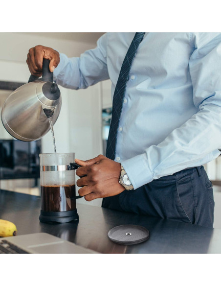 Filtros de Repuesto para Prensa Francesa Boao - 6 Piezas Acero Inoxidable 10.16 cm