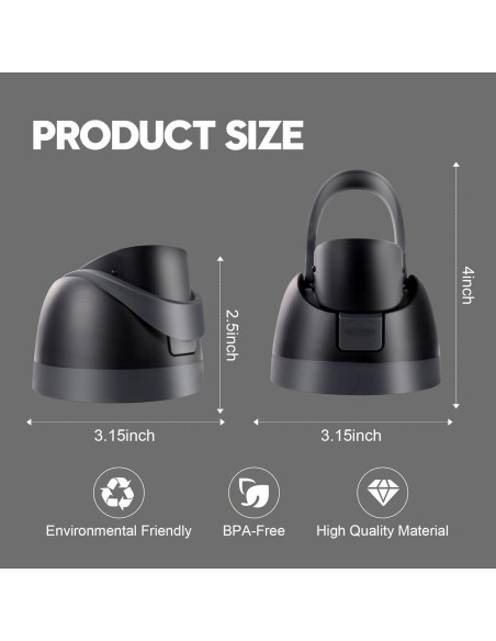 Tapa de Reemplazo Branbox para Botellas Owala FreeSip 16-40oz