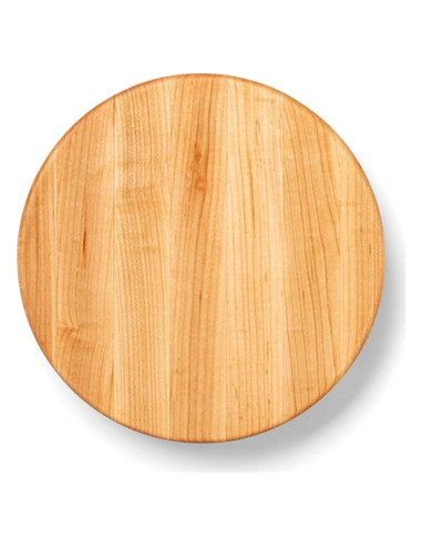 Tabla de Cortar Redonda de Madera de Arce John Boos 30.5 cm