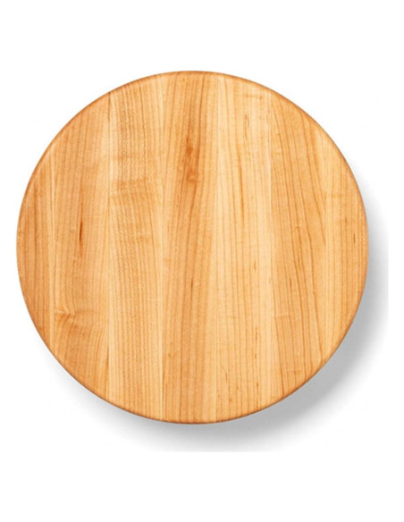 Tabla de Cortar Redonda de Madera de Arce John Boos 30.5 cm
