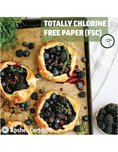 Papel de Parchment Zenlogy 23x33 cm (200 hojas) - Antiadherente