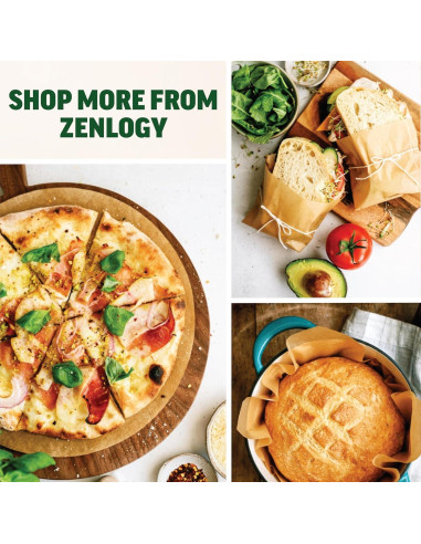 Papel de Parchment Zenlogy 23x33 cm (200 hojas) - Antiadherente