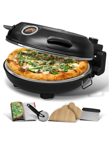 Horno Eléctrico para Pizza Eatex 12" - Temperatura 421C Horno Eléctrico para Pizza Eatex 12" - Temperatura 421C