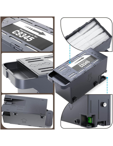 Caja de Mantenimiento de Tinta C9345 Compatible Epson