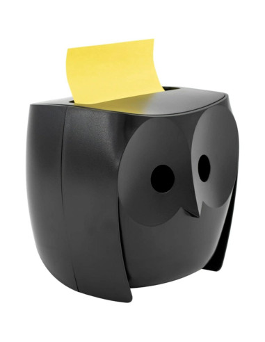 Dispensador de Notas Post-it Búho 45 Hojas 7.6x7.6cm