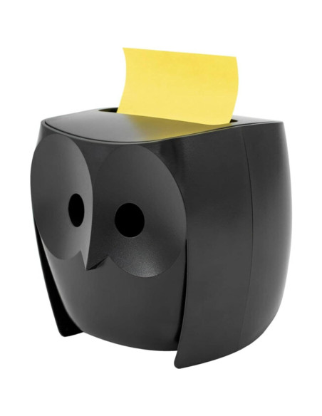 Dispensador de Notas Post-it Búho 45 Hojas 7.6x7.6cm