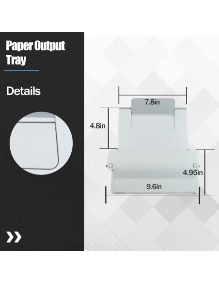 Bandeja de salida de papel KMBNTU para HP OfficeJet Pro 9010