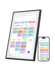 Calendario Digital de Pared BQQJDD 21.5" Pantalla Táctil 2025