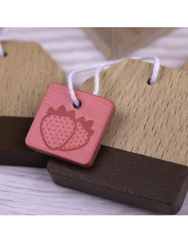 Bolsitas de Té de Madera Bigjigs Toys - Set de 5 Piezas