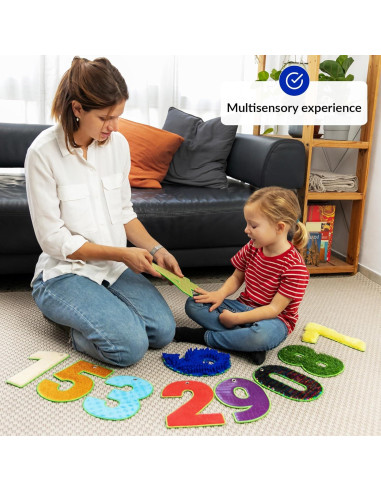 Mats Sensoriales Odoxia para Niños Autistas - 22x22cm Multicolor