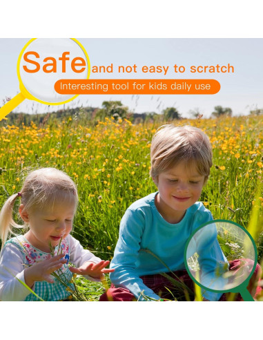 Gafas de Aumento para Niños IRCHLYN 24 Piezas 5X Coloridas