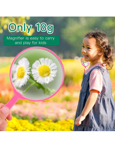 Gafas de Aumento para Niños IRCHLYN 24 Piezas 5X Coloridas