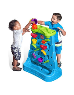 Muro de Descubrimiento de Cascadas Step2 - Mesa de Agua y Arena