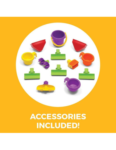 Muro de Descubrimiento de Cascadas Step2 - Mesa de Agua y Arena