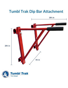 Barras de Inmersión Tumbl Trak Ajustables para Gimnasia 2