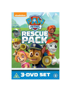 Paw Patrol DVD Paquete de Rescate 1-3 - 3 Discos - 4h 50m