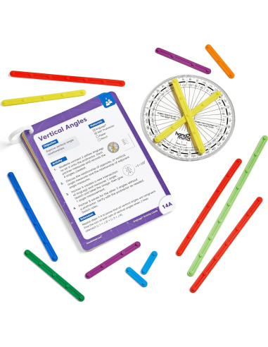 Set de Aula de Geometría AngLegs hand2mind - 720 Piezas