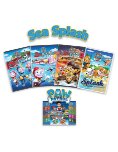 DVD Colección Patrulla Canina: Patrulla Marina 1, 2, 3 + Bonus