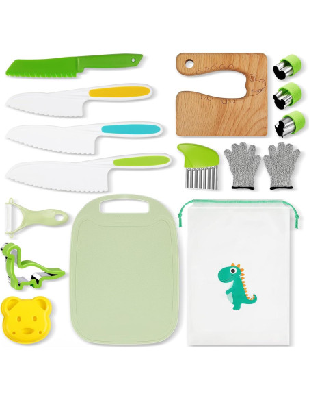 Set de Cocina Montessori 15 Piezas HAIMST para Niños
