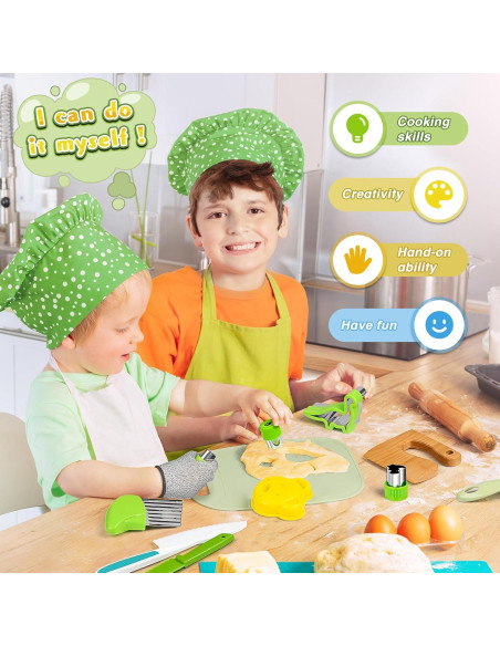 Set de Cocina Montessori 15 Piezas HAIMST para Niños