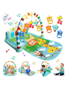 Alfombra de Juego Interactiva TOY Life para Bebés 0-12 Meses
