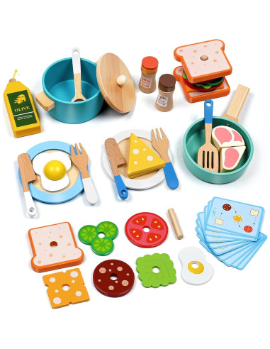 Set de Cocina Montessori 15 Piezas HAIMST para Niños