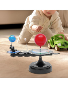 Modelo Planetario Solar Upthehill Sol Tierra Luna 3D Educativo 2