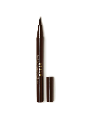 Delineador de Ojos Líquido Impermeable Stila 1 Cuenta Marrón Oscuro