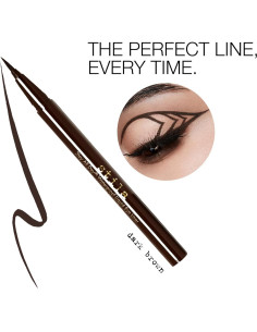 Delineador de Ojos Líquido Impermeable Stila 1 Cuenta Marrón Oscuro 2