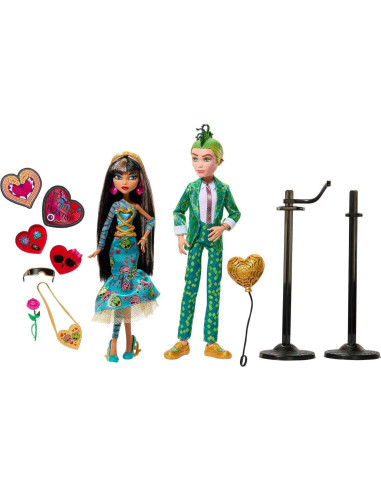 Muñecas Monster High Cleo De Nile y Deuce Gorgon 2-Pack San Valentín