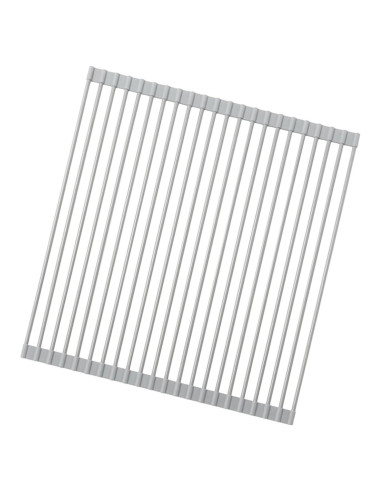 Estante de Secado de Platos Plegable Ahyuan 44.5x40 cm Gris