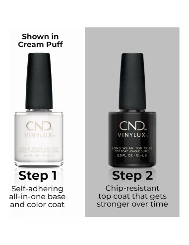 Esmalte de Uñas CND Vinylux 14.79 ml Blanco Brillo Gel