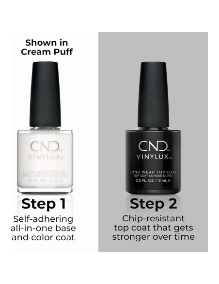 Esmalte de Uñas CND Vinylux 14.79 ml Blanco Brillo Gel